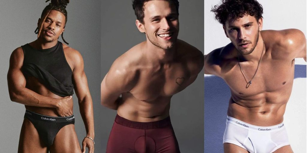 Os astros de séries que fizeram campanhas de cueca quase nus